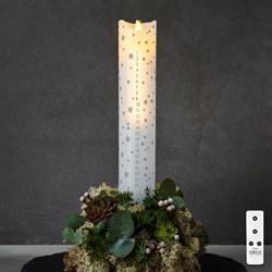 Sara LED kalenderlys - Hvid/Romantic