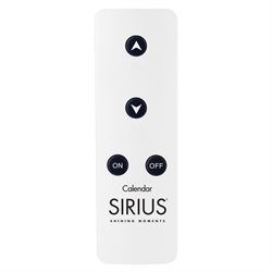 Fjernbetjening til Sirius Sara kalender lys