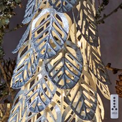 Sirius Kirstine juletræ - Sølv - 53,5 cm. højt - 20 LED