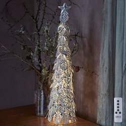 Sirius Kirstine juletræ - Sølv - 63,5 cm. højt - 25 LED
