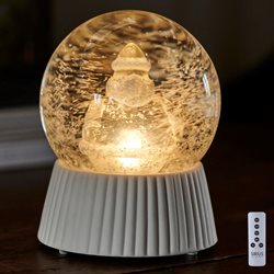 Sirius santa snowglobe