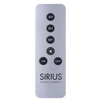 Fjernbetjening til Sirius lys