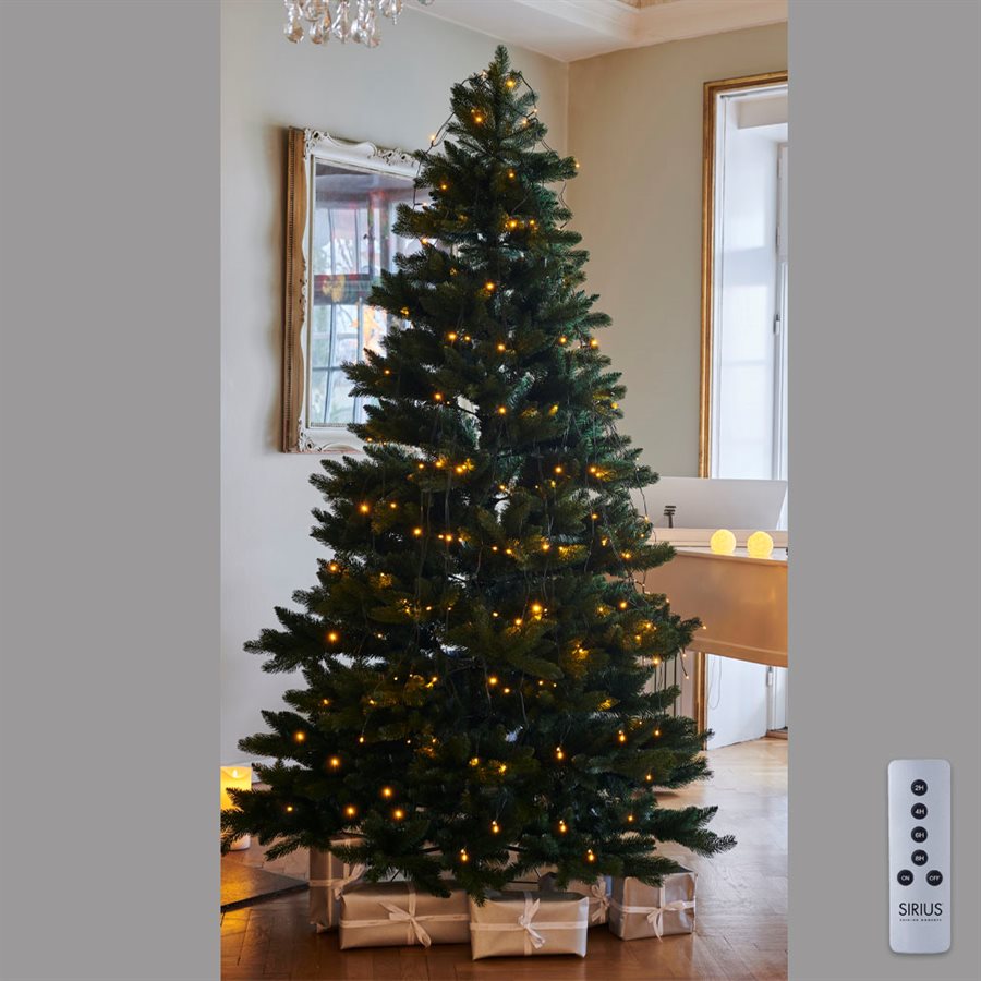Sirius kunstigt juletræ med LED lys 2,4 meter