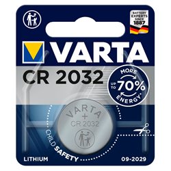 VARTA Lithium batteri - CR2032 - 10 stk.