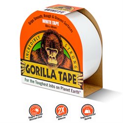 Hvid Gorilla tape - 9,14 meter