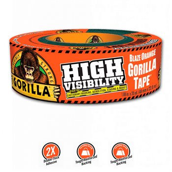 Gorilla tape - high visibility