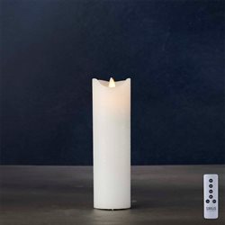 Sirius Sara Exclusive LED vokslys - Ø5 - 15 cm. - Hvid