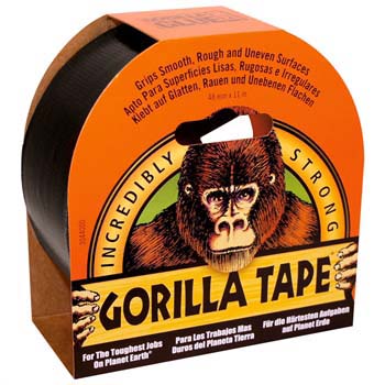 Gorilla Tape -Sort - 9,1 meter