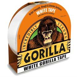Gorilla Tape - Hvid - 27 meter
