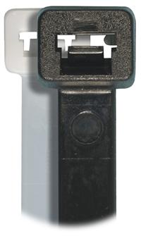 G-Tie kabelbindere :  3,6 x 200 mm. Hvide - Pose med 100 stk.